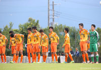 福岡に大敗し、肩を落とす清水イレブン【２０１６Ｊユースカップ 3回戦 清水vs福岡】