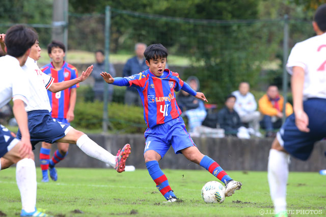 開始3分に久保 建英のゴールで先制したFC東京【２０１６Ｊユースカップ 3回戦 FC東京vs名古屋】