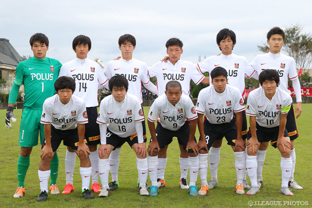 前回王者浦和のスターティングイレブン【２０１６Ｊユースカップ 3回戦 Ｇ大阪vs浦和】