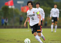 キャプテンマークを巻いた渡辺 陽（浦和）はフル出場【２０１６Ｊユースカップ 3回戦 Ｇ大阪vs浦和】