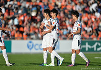 24分に先制ヘッドを決めた橋本 拳人（FC東京）【明治安田Ｊ１ 2nd 第17節 大宮vsFC東京】