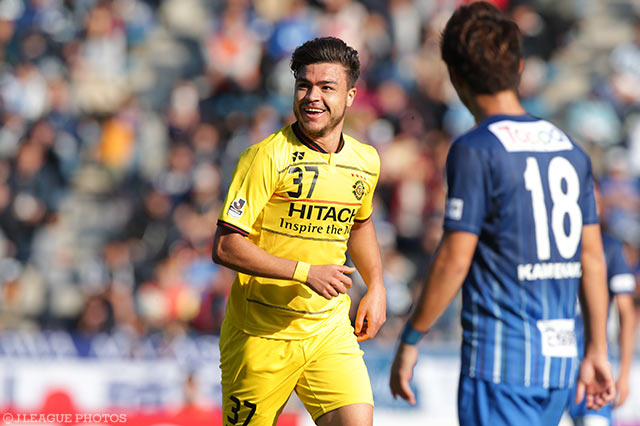 1得点1アシストでＪ１通算100試合出場達成に自ら花を添えたクリスティアーノ（柏）【明治安田Ｊ１ 2nd 第17節 福岡vs柏】