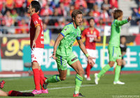 貴重な追加点を挙げた高山 薫（湘南）【明治安田Ｊ１ 2nd 第17節 名古屋vs湘南】