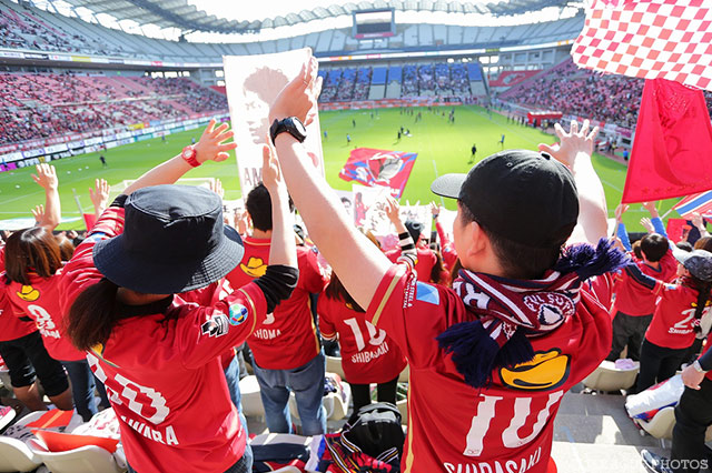 ゴール裏から全力応援！【明治安田Ｊ１ 2nd 第17節 鹿島vs神戸】