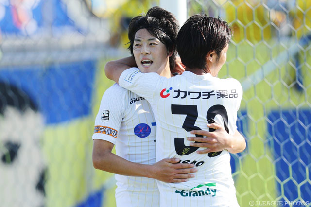 決勝ゴールでチームを勝利に導いた大石 治寿（栃木）【明治安田Ｊ３ 第28節 鳥取vs栃木】