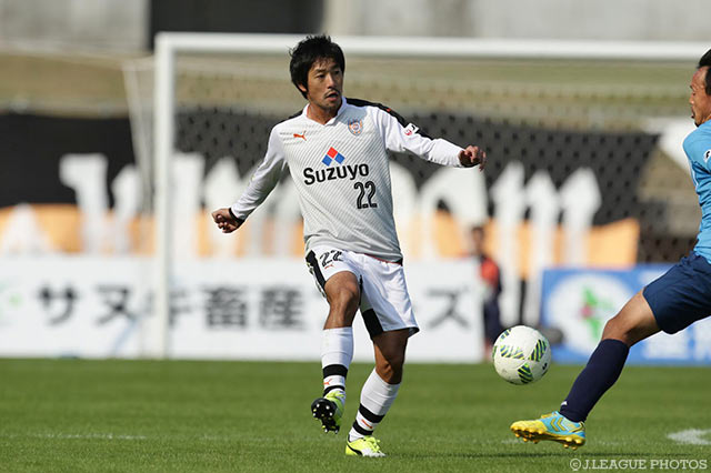 1得点1アシストの活躍を見せた枝村 匠馬（清水）【明治安田Ｊ２ 第40節 讃岐vs清水】