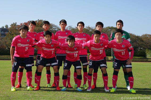 Ｃ大阪のスターティングイレブン【２０１６Ｊユースカップ 準々決勝 Ｃ大阪vs広島】