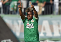 2ゴールを決め、3試合連続得点のレオミネイロ（岐阜）【明治安田Ｊ２ 第40節 岐阜vs横浜FC】