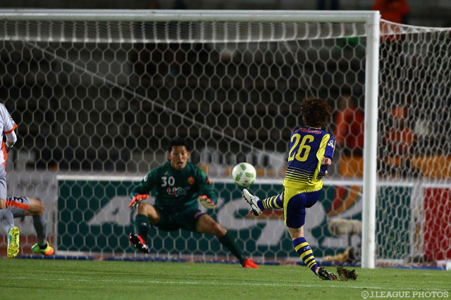 今季12得点目を挙げた瀬川 祐輔（群馬）【明治安田Ｊ２ 第40節 群馬vs山口】