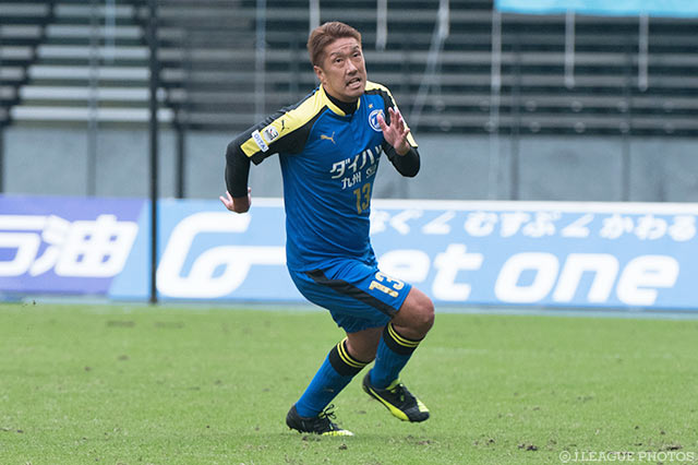 現役最後のホームゲームのピッチに立った高松 大樹（大分）【明治安田Ｊ３ 第29節 大分vsYS横浜】