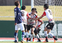 畑本 時央（#4）の今季2得点目で試合を振り出しに戻した盛岡【明治安田Ｊ３ 第29節 鹿児島vs盛岡】