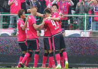 鮮やかな決勝ゴールを決めた杉本 健勇（Ｃ大阪）【明治安田Ｊ２ 第42節 Ｃ大阪vs熊本】