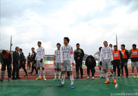 完敗を喫しＪ３リーグへの降格が決定した北九州【明治安田Ｊ２ 第42節 山形vs北九州】