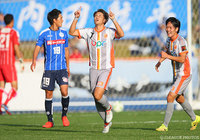 華麗な2ゴールで2試合連続得点の福満 隆貴（山口）【明治安田Ｊ２ 第42節 水戸vs山口】