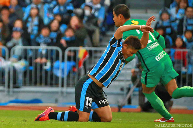 大久保 嘉人（川崎Ｆ）は鹿島ゴールを再三脅かすも得点ならず【明治安田ＣＳ 準決勝 川崎Ｆvs鹿島】