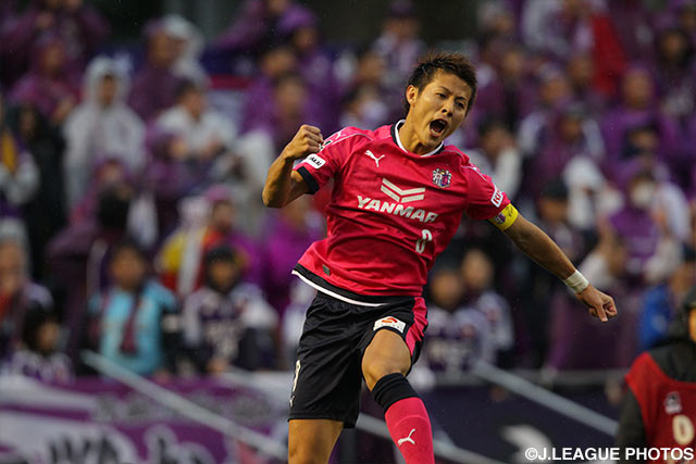 先制ゴールを決めたのは、帰ってきたエース柿谷 曜一朗（Ｃ大阪）【Ｊ１昇格プレーオフ 準決勝 Ｃ大阪vs京都】