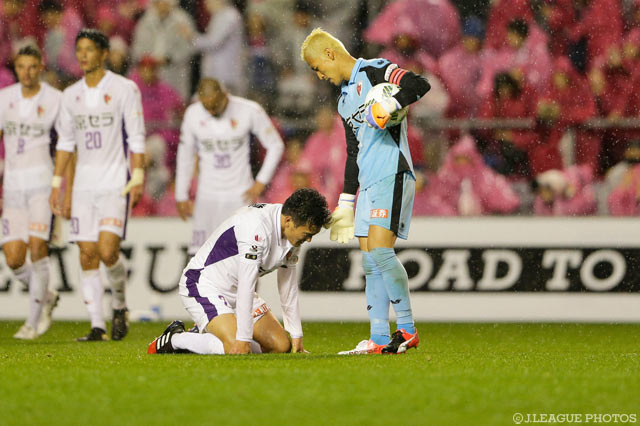 逆転ならず無念の準決勝敗退となった京都【Ｊ１昇格プレーオフ 準決勝 Ｃ大阪vs京都】