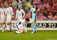 逆転ならず無念の準決勝敗退となった京都【Ｊ１昇格プレーオフ 準決勝 Ｃ大阪vs京都】