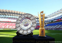 決戦の地カシマスタジアムに優勝シャーレが到着【明治安田ＣＳ 決勝 第1戦 鹿島vs浦和】