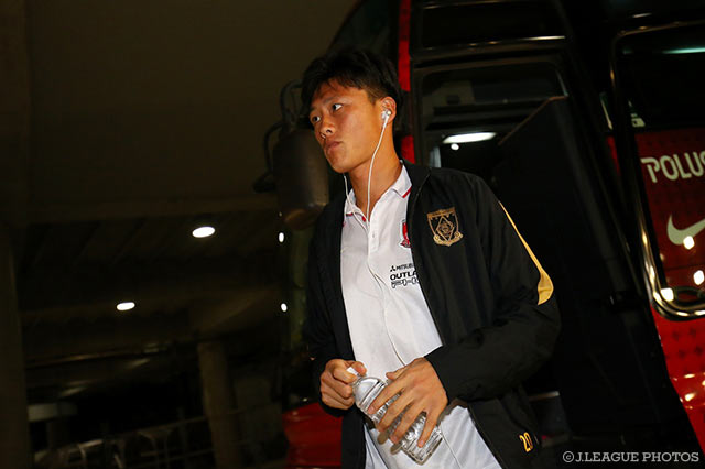 勝負強さが光る浦和の李 忠成。この日はスタメン出場【明治安田ＣＳ 決勝 第1戦 鹿島vs浦和】