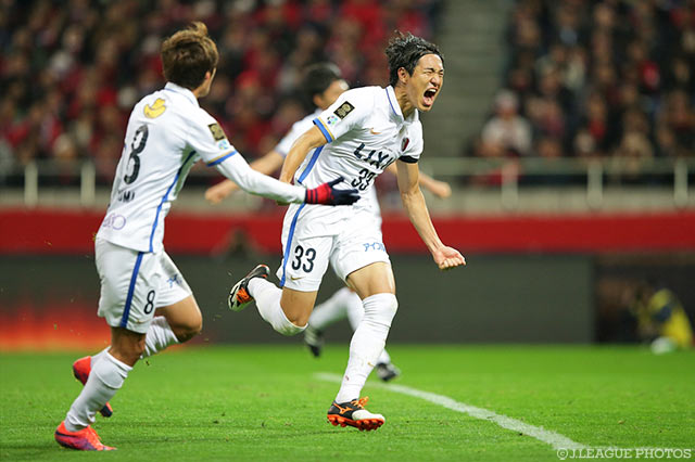 金崎 夢生のこの試合2点目で鹿島が形勢逆転【明治安田ＣＳ 決勝 第2戦 浦和vs鹿島】