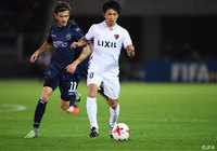 攻撃のリズムを作る柴崎 岳（鹿島）【クラブＷ杯 開幕戦 鹿島vsオークランドシティ】