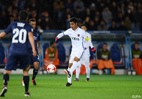 いつも通り攻守にわたってチームを支えるキャプテン小笠原 満男（鹿島）【クラブＷ杯 開幕戦 鹿島vsオークランドシティ】