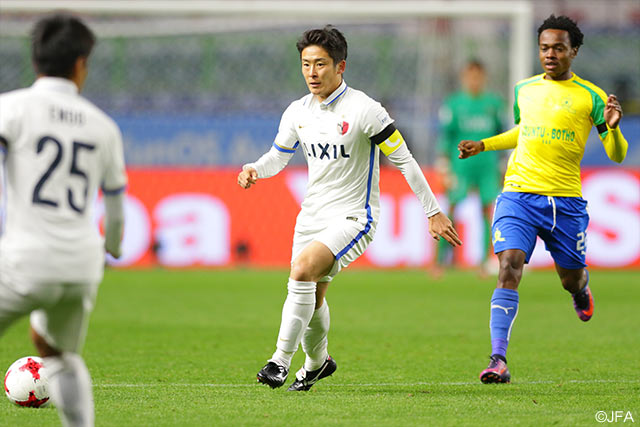 小笠原 満男に代わり今日キャプテンマークを巻く永木 亮太（鹿島）【クラブＷ杯 準々決勝 サンダウンズvs鹿島】