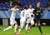 土居（#8）のゴールで先制に成功した鹿島【クラブＷ杯 準決勝 アトレティコナシオナルvs鹿島】