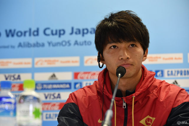 真剣な表情の柴崎 決勝の舞台でも活躍が期待される【クラブＷ杯 前日会見 決勝 レアル・マドリードvs鹿島】