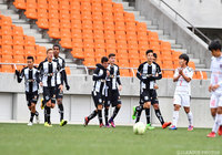 8分、先制点をあげたセルジオ ミランダ【JINYC GS 第2節 ＦＣ東京U-18vsフィゲレンセ】