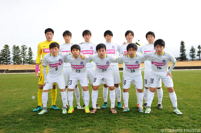 広島ユースのスタメン【JINYC GS 第3節 広島vs釜山】
