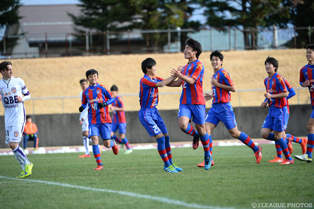 追加点でチームに勢いをもたらした坂口 祥尉（FC東京）【JINYC GS 第3節 FC東京U-18vsパースグローリー】