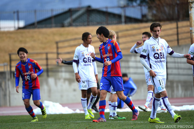 2得点の今村 涼一（FC東京）【JINYC GS 第3節 FC東京U-18vsパースグローリー】