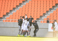 試合終盤の同点劇に歓喜のフィゲレンセ選手たち【JINYC GS 第3節 松本U-18vsフィゲレンセ】