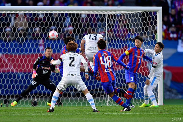 大久保 嘉人の先制点でリードを奪った川崎Ｆ【天皇杯 準々決勝 FC東京vs川崎Ｆ】