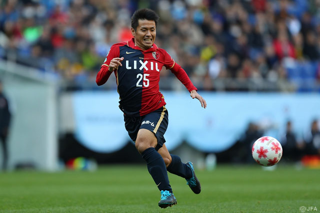 右サイドから攻撃の起点を作る遠藤 康（鹿島）【天皇杯 決勝 鹿島vs川崎Ｆ】