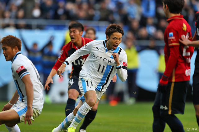 小林 悠のゴールで同点に追いついた川崎Ｆ【天皇杯 決勝 鹿島vs川崎Ｆ】