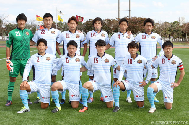 琉球のスターティングメンバー【DAZNニューイヤー杯 沖縄ラウンド 千葉vs琉球】