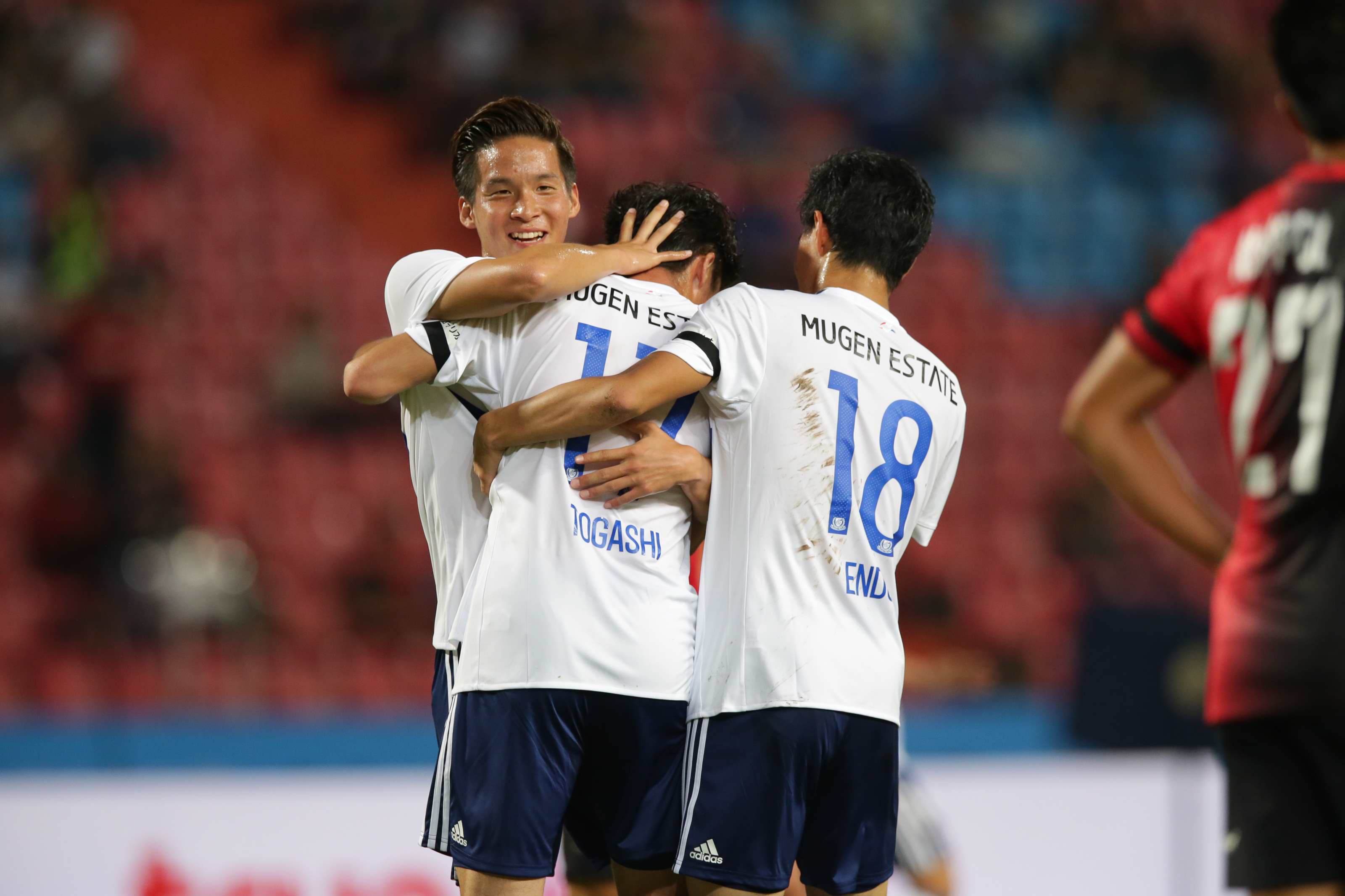 20分に幸先良く試合の均衡を破った横浜FM【アジアチャレンジ バンコクＵvs横浜FM】