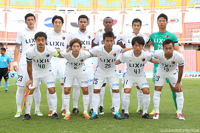 鹿島のスターティングメンバー【アジアチャレンジ バンコクＵvs鹿島】