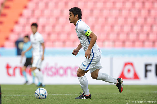 先発出場で45分間プレーした小笠原 満男（鹿島）【アジアチャレンジ バンコクＵvs鹿島】