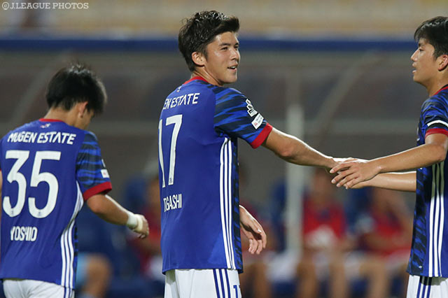 ダメ押し点を決め、2試合連続得点の富樫 敬真（横浜FM）【アジアチャレンジ スパンブリーvs横浜FM】