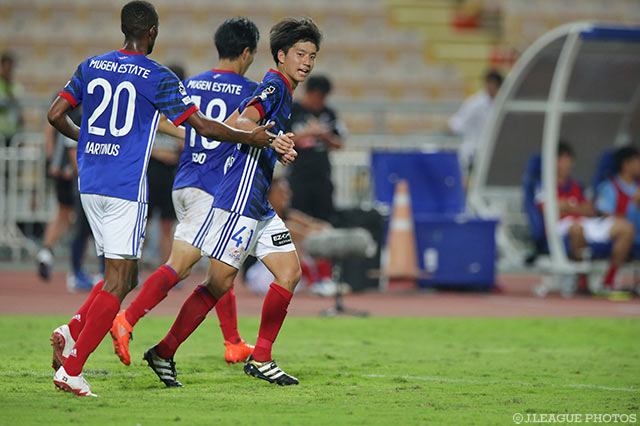 1得点1アシストの活躍を見せた山田 康太（横浜FM）【アジアチャレンジ スパンブリーvs横浜FM】