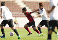 キレのあるドリブルで得点の起点となった富樫 佑太（琉球）【DAZNニューイヤー杯 沖縄ラウンド 琉球vs札幌】