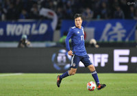 決勝点となる井手口のゴールをアシストした今野(G大阪)【EAFF E-1サッカー選手権2017決勝大会 日本vs北朝鮮】