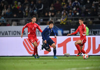 攻守に奔走した車屋 紳太郎(川崎F)【EAFF E-1サッカー選手権2017決勝大会 日本vs北朝鮮】