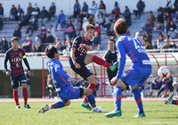 ゴール右隅へと先制ゴールを突き刺した鈴木 優磨（鹿島）【DAZNニューイヤー杯 宮崎ラウンド 長崎vs鹿島】