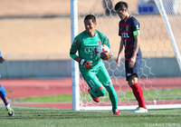 長崎の攻撃をシャットアウトした曽ヶ端 準（鹿島）【DAZNニューイヤー杯 宮崎ラウンド 長崎vs鹿島】