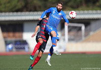 最前線で攻撃の起点を務めた新戦力のファンマ（長崎）【DAZNニューイヤー杯 宮崎ラウンド 長崎vs鹿島】